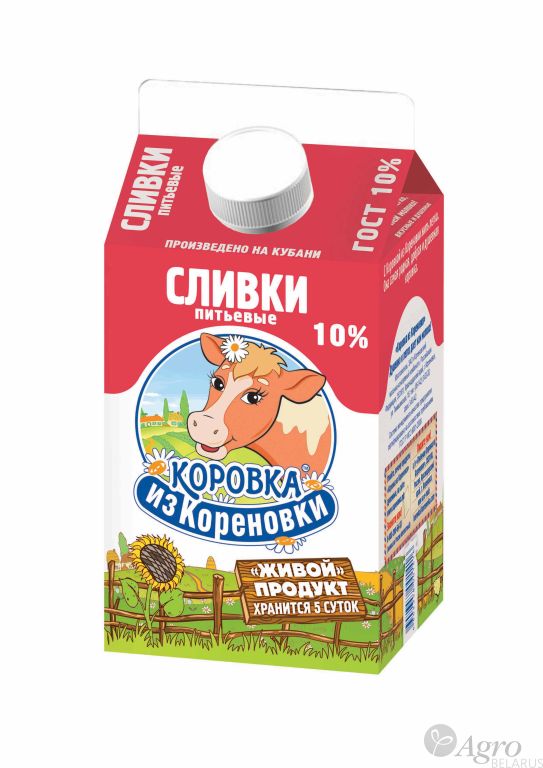 Сливки 10%