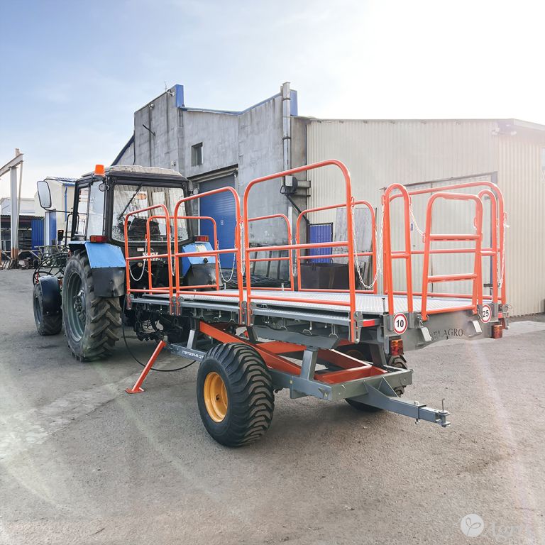 Платформа прицепная садовая для обрезки сада ППС