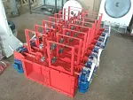 Задвижка реечная с приводом ЗРЭ-200