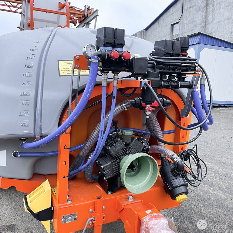 Опрыскиватель ЗУБР ПВ с двухвентиляторной приставкой “Колонна 2К”