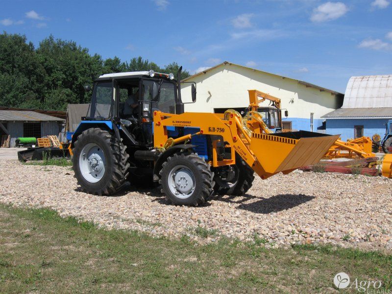 Бульдозер-погрузчик БЛ-750-01 (на шасси трактора БЕЛАРУС-1221.3)