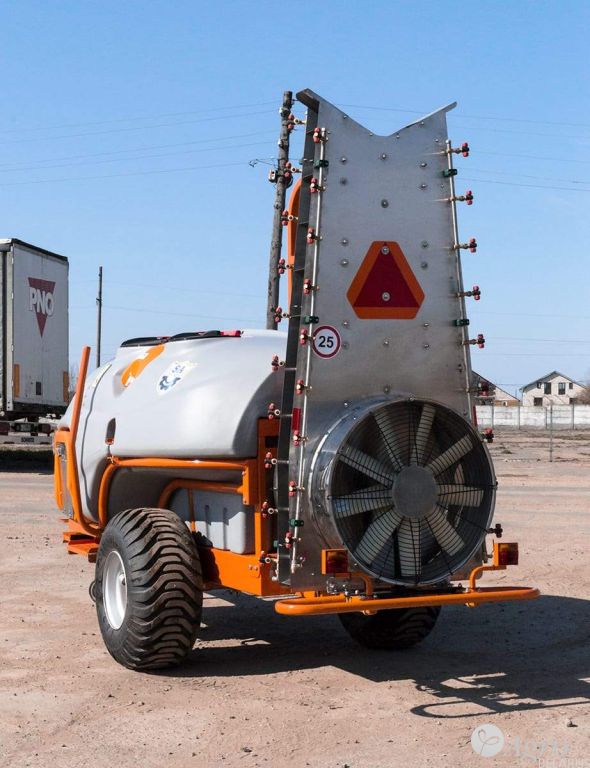 Опрыскиватель ЗУБР ПВ с двухвентиляторной приставкой “Колонна 2К”