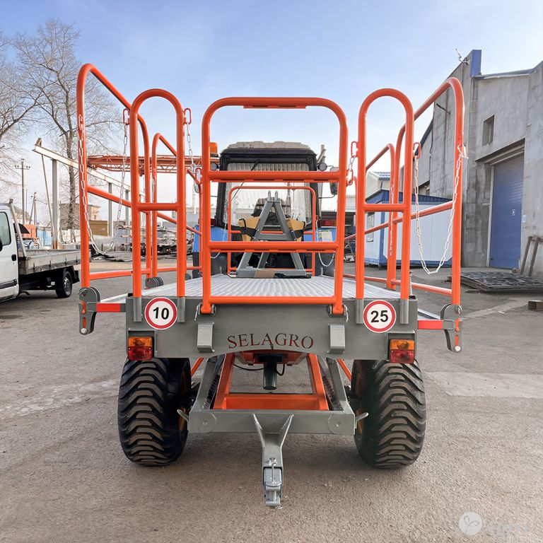 Платформа прицепная садовая для обрезки сада ППС