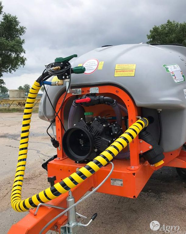 Опрыскиватель ЗУБР ПВ с двухвентиляторной приставкой “Колонна 2К”