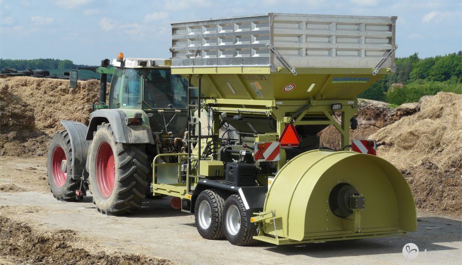 Плющилка зерна в рукав вальцовая Romill CP1 Simple