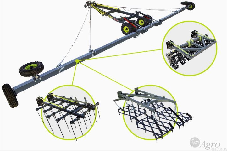Борона тяжелая пружинная Veles БТ