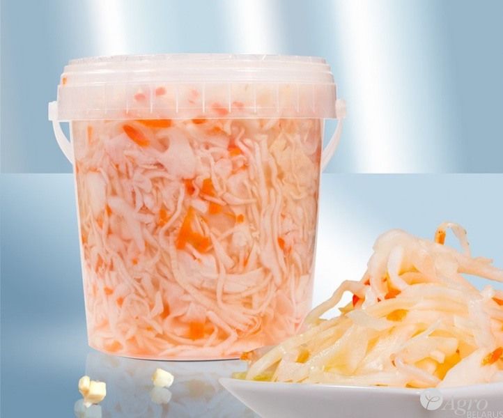Капуста белокочанная квашеная