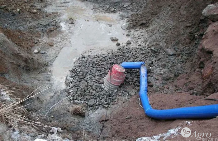 Откачка воды из строительных котлованов