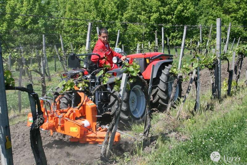 Культиватор роторный выдвижной EL 115 с вертикальными ножами (Rinieri)