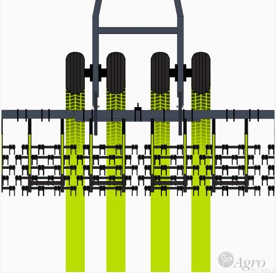 Борона тяжелая пружинная Veles БТ-22