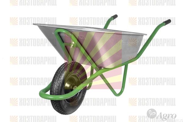 Тачка садовая WB4018G 1-колесная GRASSHOPPER