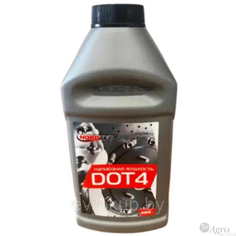 Жидкость тормозная Nordtec DOT-4 (455 мл)