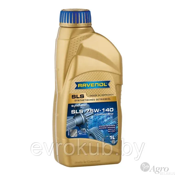 Масло трансмиссионное RAVENOL Getriebeoel SLS 75W-140 GL-5 LS (4 литра)