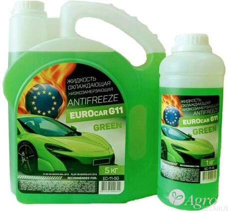 Антифриз Eurocar Green (Зеленый) G11