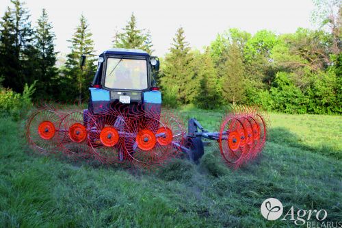 Грабли-ворошилки колесно-пальцевые прицепные Навигатор H90V8С
