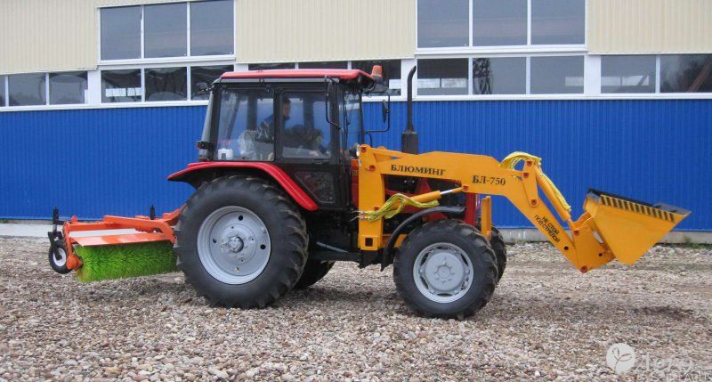 Бульдозер-погрузчик БЛ-750Щ-01 (на шасси "Беларус"92П)