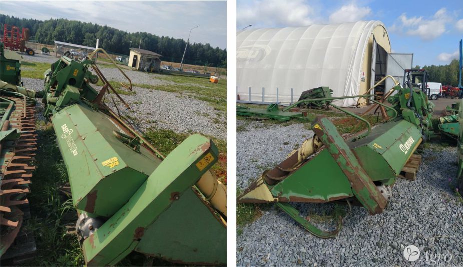 Приставка сплошного среза кукурузная Easy Collect 7500, 2009 г.в.