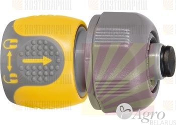 66242 Соединитель PALISAD Luxe 3/4" с аквастопом