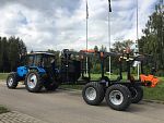 Полуприцеп лесотранспортный БЛЮМИНГ БЛ-14800 2WD
