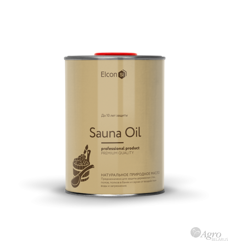 Масло для полков (древесины) в банях Elcon Sauna Oil (1л)
