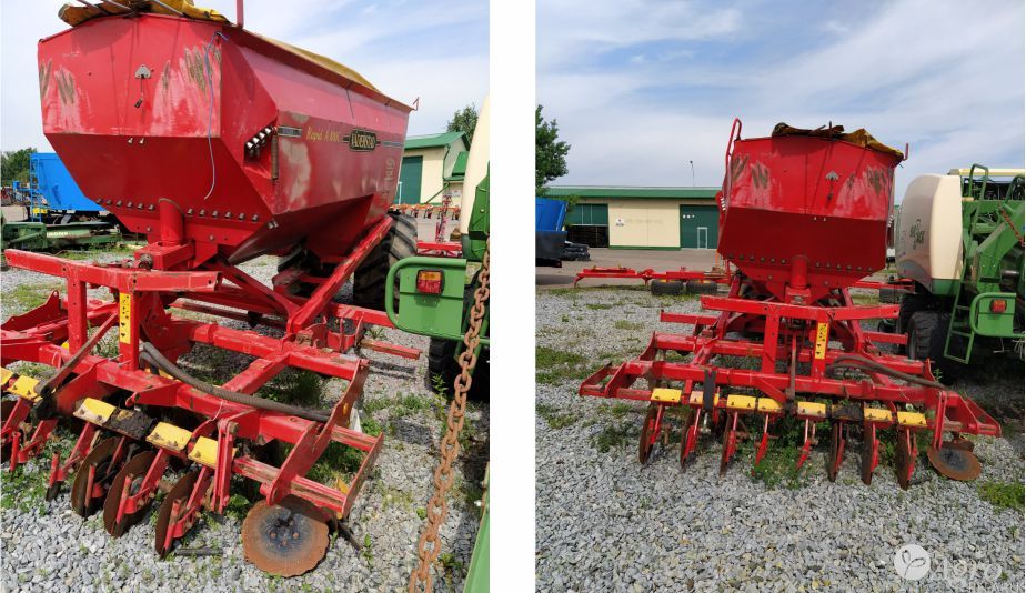 Агрегат посевной комбинированный Rapid RDA 800C, б/у на запчасти