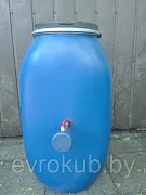 Бочка пластиковая с лейкой для душа 120 л
