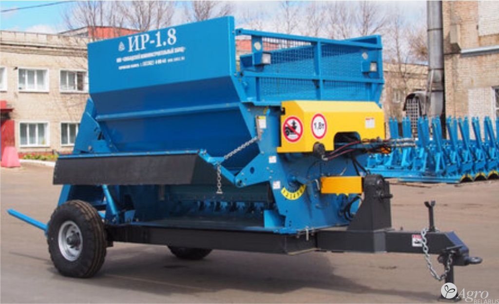 Измельчитель рулонов СМЗ ИР-1,8 с дополнительным ротором