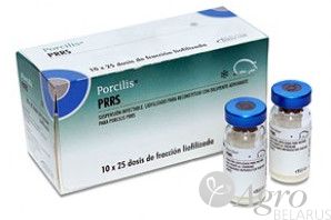 Вакцина сухая Порцилис PRRS