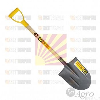 Лопата туристическая автомобильная с черенком и ручкой ДМ, D1.9.1C3P