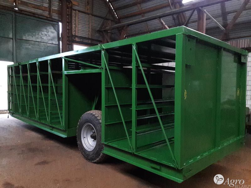 Полуприцеп для перевозки ящиков с живой птицей ПС-4