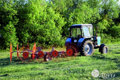 Грабли-ворошилки колесно-пальцевые прицепные Навигатор H90V10С