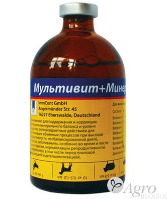 Витаминно-минерального препарата Мультивит + Минералы