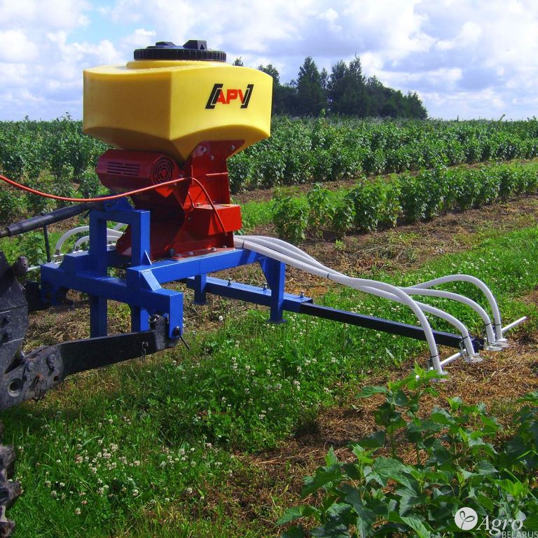 Приставка-распределитель технических культур и минеральных удобрений ОКТОПУС для сада