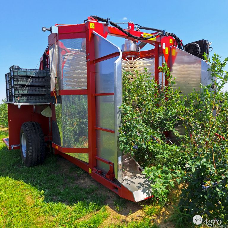 Комбайн полнорядный Karen для уборки малины, голубики