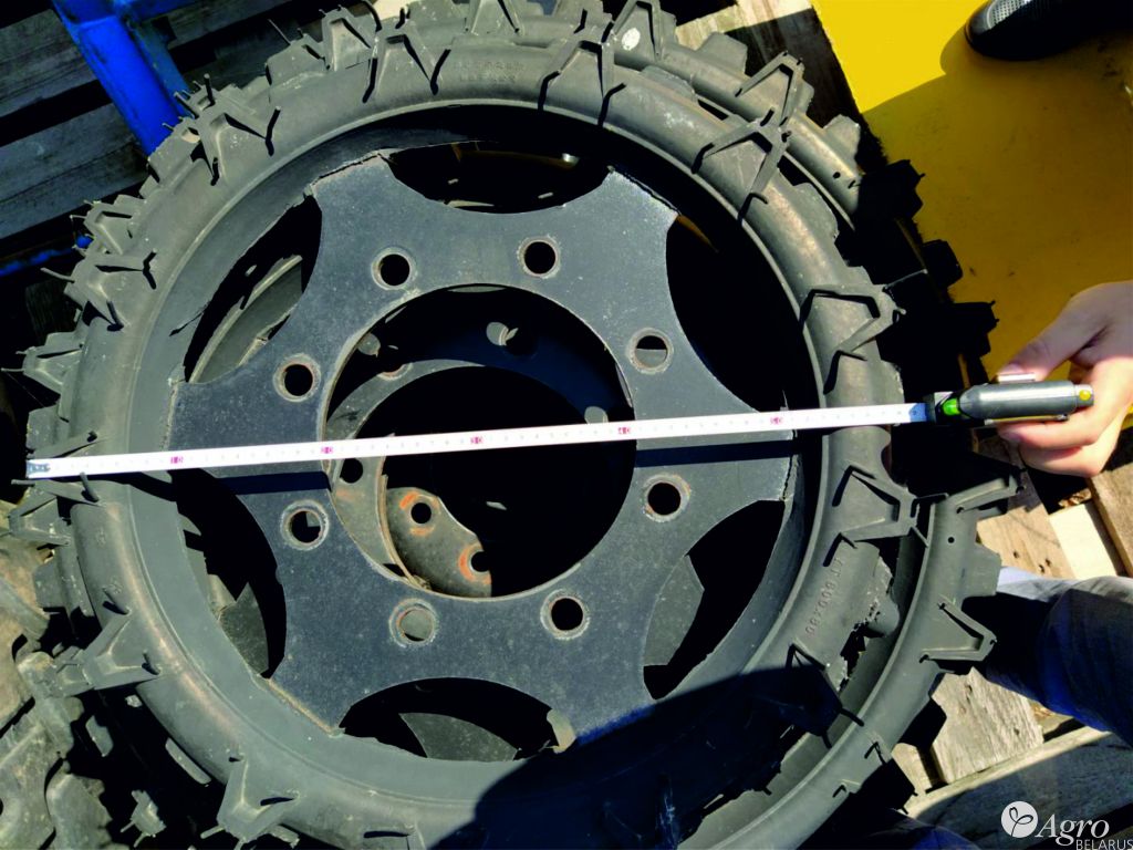 Колеса на резиновом ходу б/у