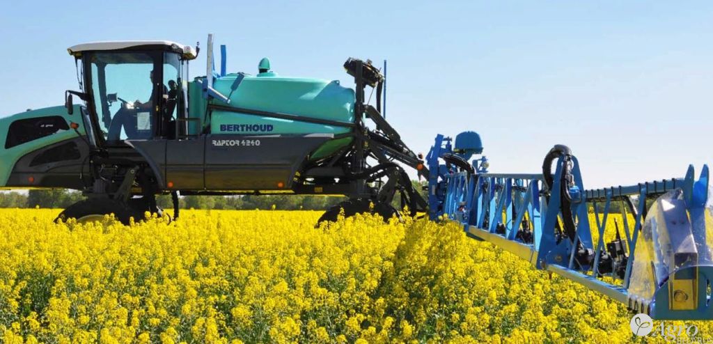 Опрыскиватель самоходный Berthoud Raptor 5200