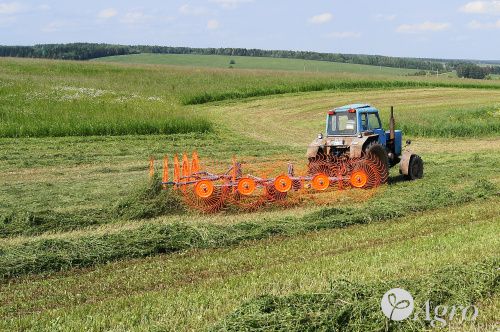 Грабли-ворошилки колесно-пальцевые прицепные Навигатор H90V8С