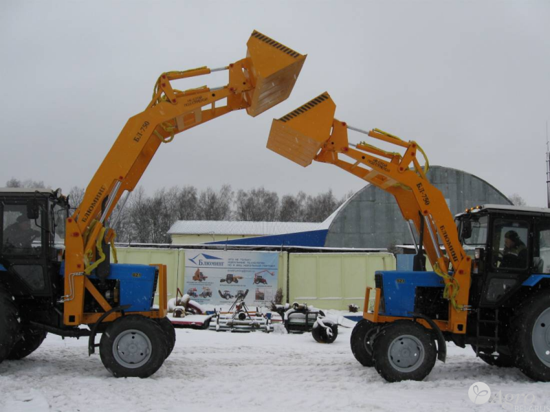 Бульдозер- погрузчик БЛ-750 «ГИГАНТ» (на трактора МТЗ класса 1,4/2)