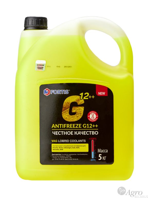 Антифриз FORTIS ANTIFREEZE G12++ минус 35