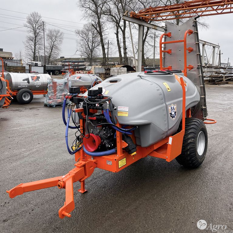Опрыскиватель ЗУБР ПВ с двухвентиляторной приставкой “Колонна 2К”