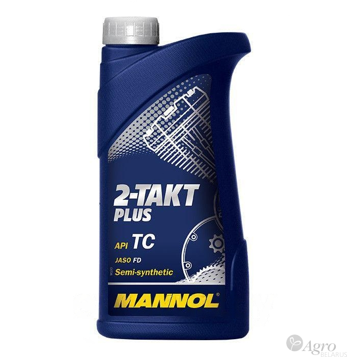 Масло двухтактное Mannol 2-Takt Plus (1 л)