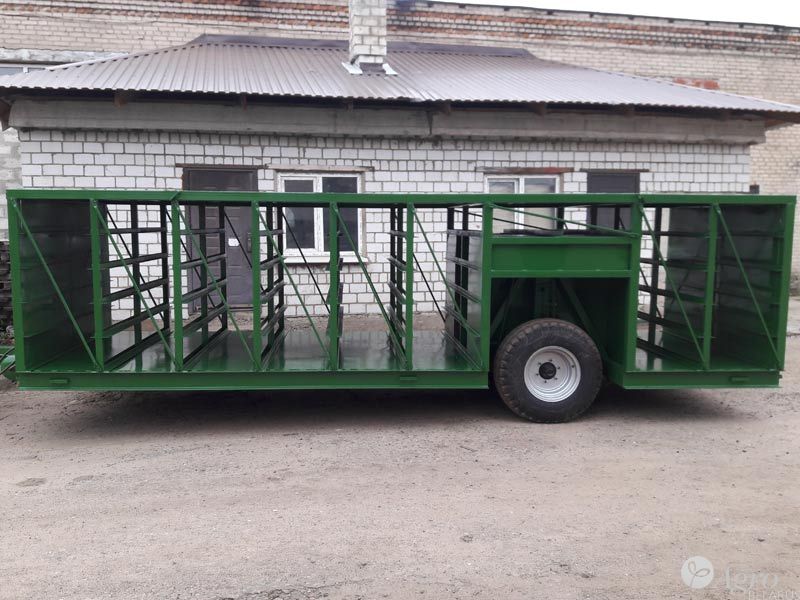 Полуприцеп для перевозки ящиков с живой птицей ПС-4