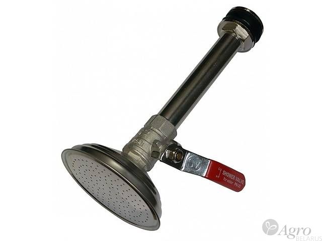 Лейка металлическая с краном