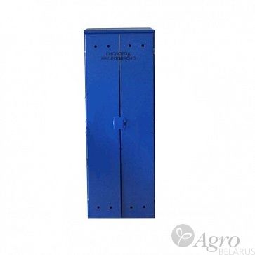 Шкаф для газового баллона ШГБ-02 (O2) 1700х600х350