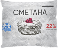 Сметана массовая доля жира 22% 300 гр