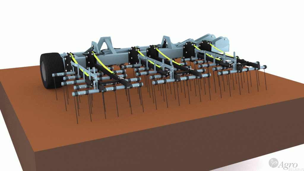 Борона тяжелая пружинная Veles БТ-26