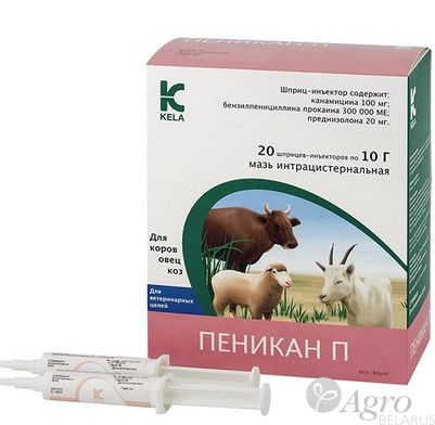 Антимаститный препарат Пеникан П