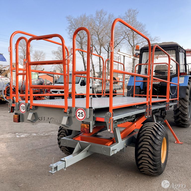 Платформа прицепная садовая для обрезки сада ППС