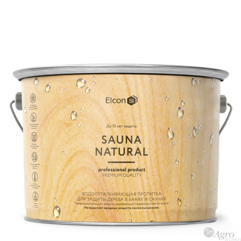 Пропитка для бань, саун, парной Elcon Sauna Natural (2 л)