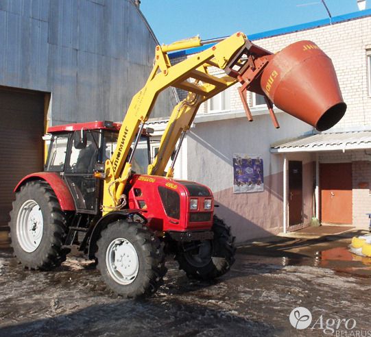 Бетоносмеситель БЛ-260 на погрузочное оборудование БЛ-750